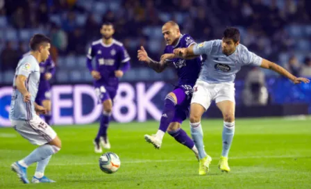 Celta de Vigo y Néstor Araujo empataron ante Valladolid y continúan en zona de descenso