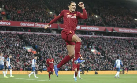 Liverpool evitó el rídiculo y se impuso ante Brighton en Anfield