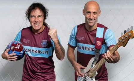 Iron Maiden y West Ham presentaron playera edición especial