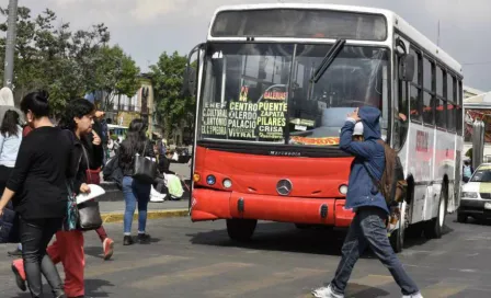 Transporte público en Estado de México aumentaría hasta en un 45 por ciento