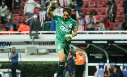 Toño Rodríguez celebró que su gol en el Chivas vs Veracruz no haya sido anulado