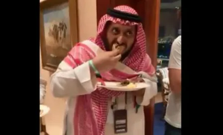 Principe de Arabia Saudita comió tacos de barbacoa previo a pelea de Andy Ruiz