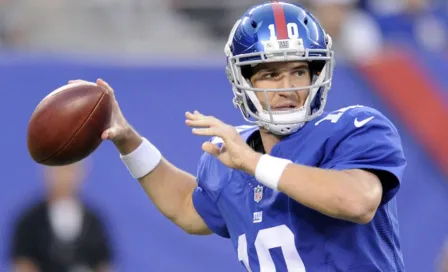 Eli Manning será titular de Giants para juego contra Eagles