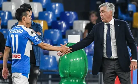 Chucky Lozano agradeció a Ancelotti por darle la confianza