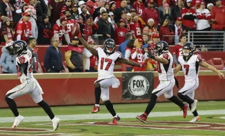 Falcons sorprendió y remontó a 49ers de último minuto