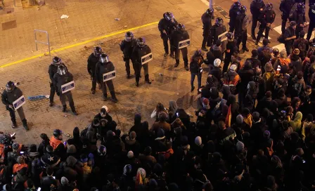 Protestas durante el Barcelona vs Real Madrid dejaron al menos 21 heridos