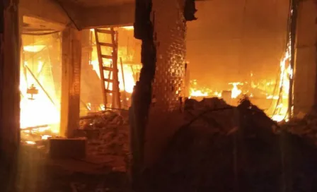 Mercado de La Merced sufrió fuerte incendio