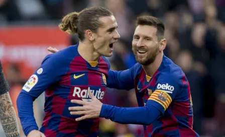 Griezmann: 'Es un espectáculo jugar al lado de Messi'