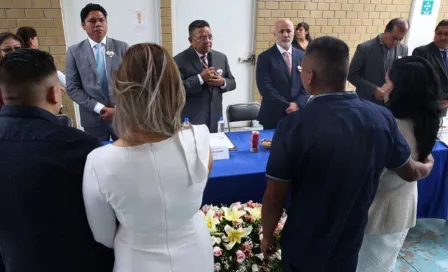 Registro Civil autorizó 475 bodas dentro de Reclusorios de la CDMX en 2019