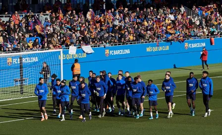 Barcelona regaló entrenamiento abierto a su afición previo al Día de Reyes