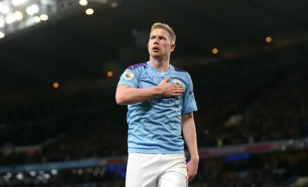 Kevin de Bruyne: 'Solo entrenamos 15 minutos previo al partido ante el United'