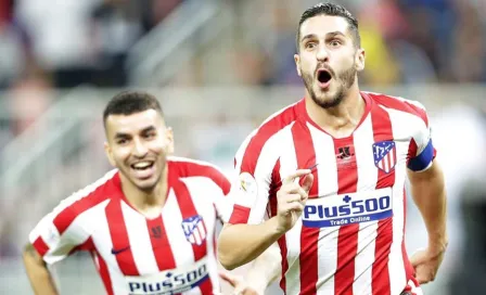 Koke, baja del Atlético de Madrid para Final de Supercopa de España