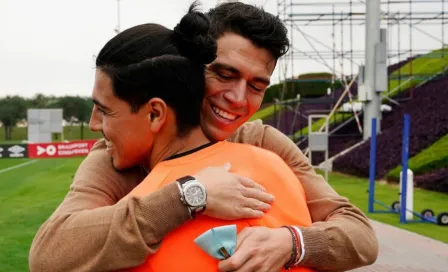 Héctor Moreno se reencontró con Érick Gutiérrez y excompañeros del PSV en Qatar