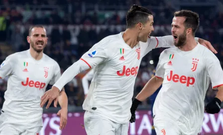 Juventus derrotó a la Roma y se proclamó campeón de invierno en la Serie A