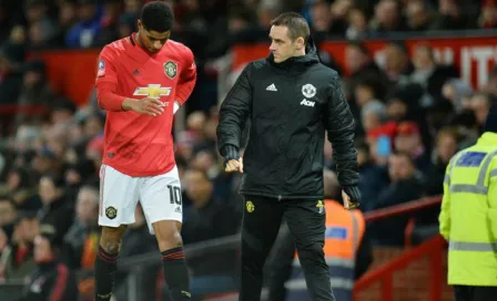 Marcus Rashford agravó su lesión de espalda y será baja por varias semanas