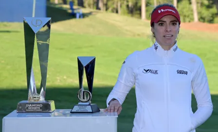 Gaby López, golfista mexicana, conquistó el Torneo de Campeonas de la LPGA