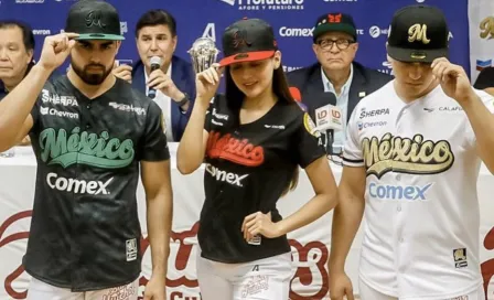 Presidente de la LMP presentó los uniformes de México para la Serie del Caribe 2020