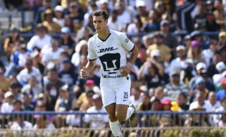 Pumas: Juan Ignacio Dinenno debutó en el juego ante Rayados