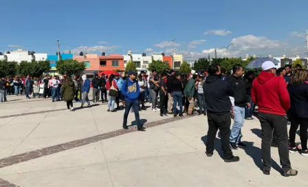 Aficionados esperaron todo un día para comprar boletos del San Luis vs Chivas