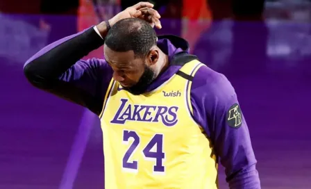 LeBron James rompió en llanto durante homenaje de Lakers a Kobe Bryant