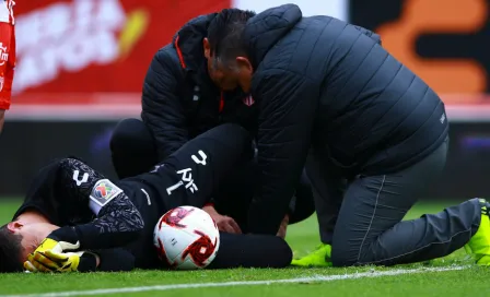 VIDEO: Hugo González sufrió escalofriante lesión en el Necaxa vs Puebla