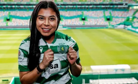 Amanda Pérez, jugadora mexicana, reforzó al Sporting de Lisboa