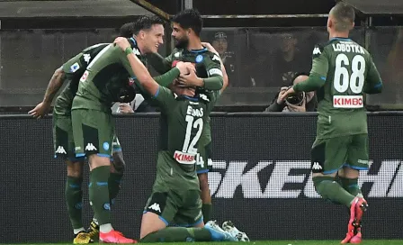 Napoli sin Chucky Lozano venció a la Sampdoria en el Luigi Ferraris