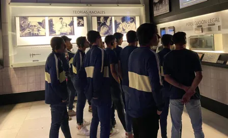 América Sub 17 visitó el Museo de Memoria y Tolerancia