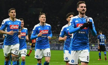 Napoli, sin Chucky Lozano, derrotó al Inter de Milan en la Copa de Italia