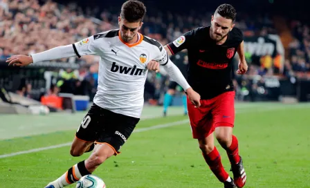 Atlético de Madrid y Valencia igualaron en trepidante duelo en Mestalla