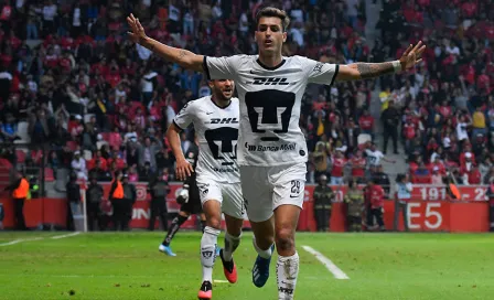 Pumas: Dinenno es el goleador más efectivo del Clausura 2020