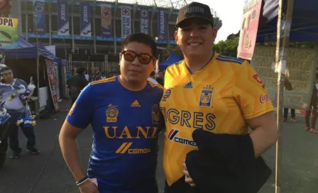 Afición de Tigres 'invadió' el Estadio Azteca para el enfrentamiento ante Cruz Azul