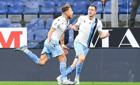 Lazio llegó a 20 partidos sin perder en Serie A y se mantiene a un punto de la Juventus 