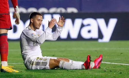 Eden Hazard sufrió una fisura en el peroné y estará varios meses fuera