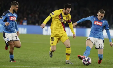 Barcelona sufrió, pero logró rescatar empate ante Napoli en Champions