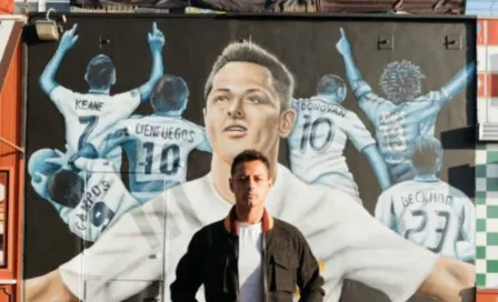 Chicharito ya tiene su propio mural en Los Angeles