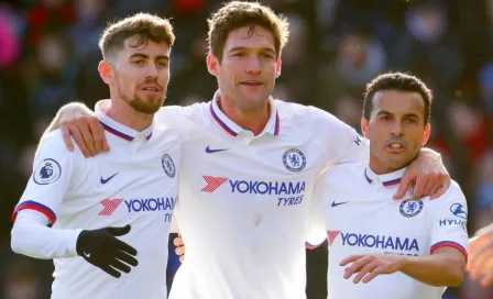 Marcos Alonso salvó al Chelsea de una nueva derrota