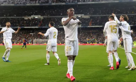 Zidane: 'Vinícius ya merecía un gol importante con Real Madrid'