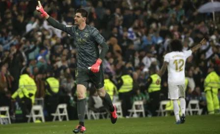 Courtois logró hazaña histórica con el Real Madrid en el Clásico Español