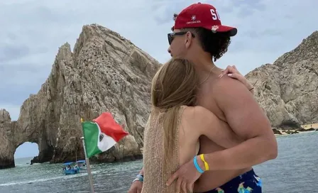 Patrick Mahomes presumió sus vacaciones en Los Cabos 