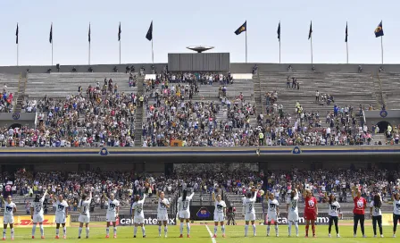 Pumas Femenil debutó en el Olímpico Universitario con un empate ante Cruz Azul