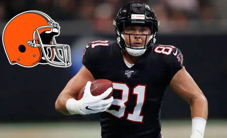 Austin Hooper firmó histórico contrato con los Cleveland Browns