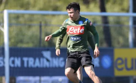 Napoli y Chucky Lozano reanudarán entrenamientos el 23 de marzo