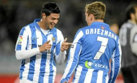 Griezmann pone a Carlos Vela en el XI ideal de sus compañeros