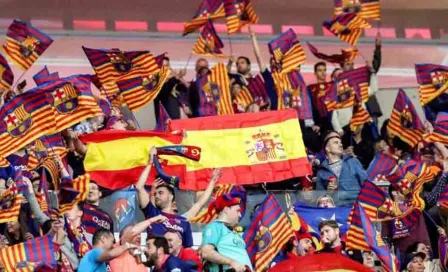 VIDEO: Aficionados radicales del Barcelona agredieron a brigadista del Espanyol