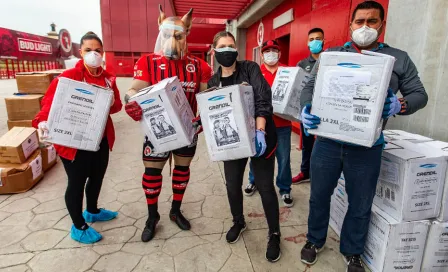 Coronavirus: Xolos realizó generoso donativo al sector salud de Tijuana