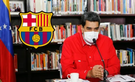 Nicolás Maduro bromeó y afirmó 'haber sido fichado' por el Barcelona