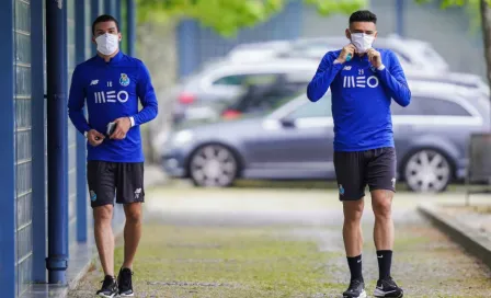 Porto y Tecatito Corona volvieron a los entrenamientos pese a pandemia