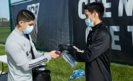 Rodolfo Pizarro y Alan Pulido regresaron a entrenar en la MLS