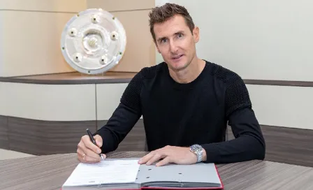 Miroslav Klose, nuevo auxiliar técnico del Bayern Munich 